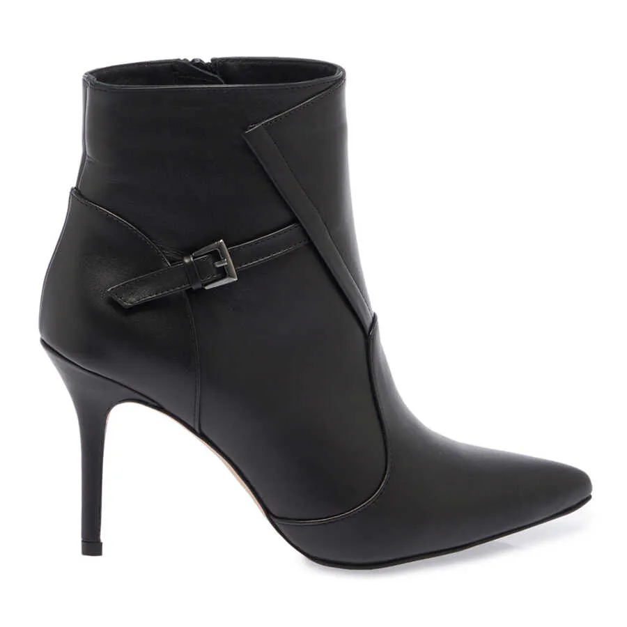 Black Leather Women's Classic Boot - SCB-B67058