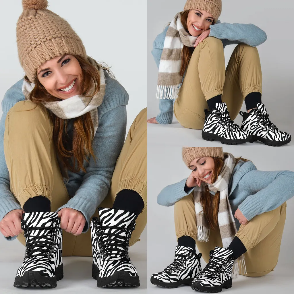 Black Zebra Women's Alpine Boots