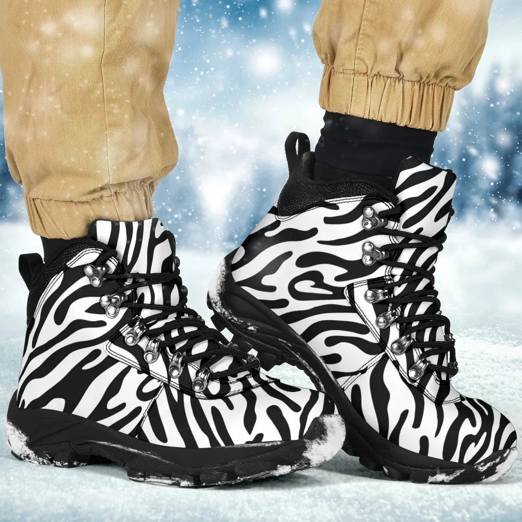 Black Zebra Women's Alpine Boots