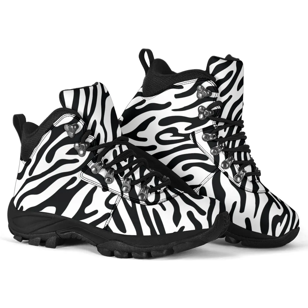 Black Zebra Women's Alpine Boots