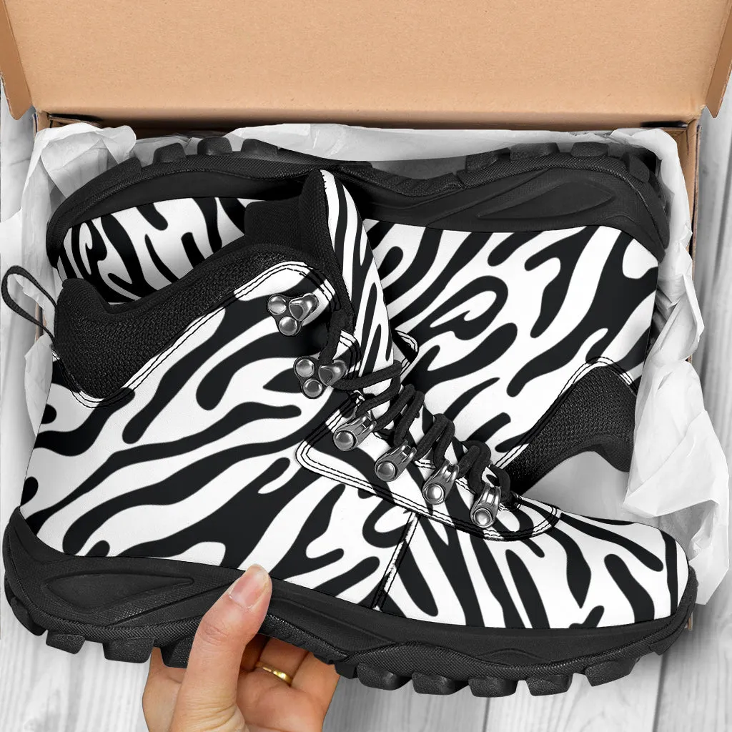 Black Zebra Women's Alpine Boots
