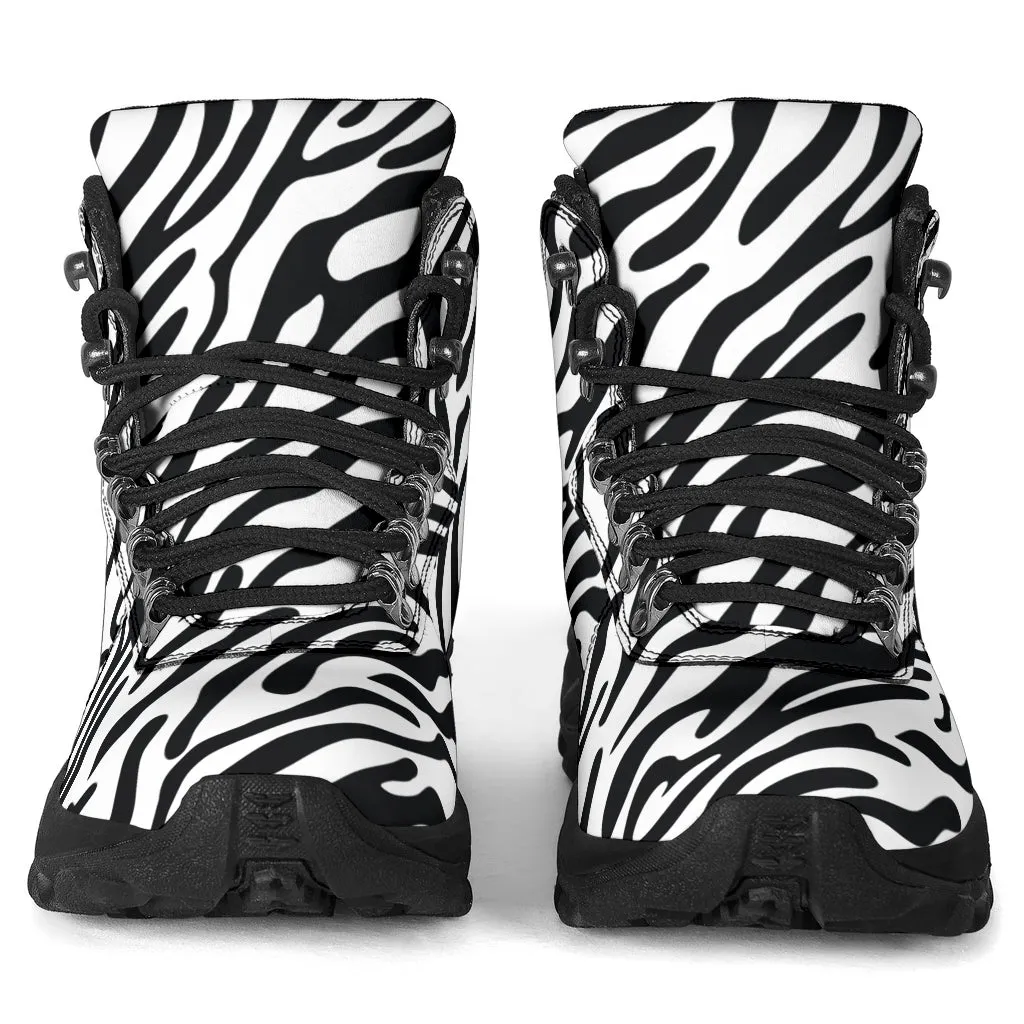 Black Zebra Women's Alpine Boots