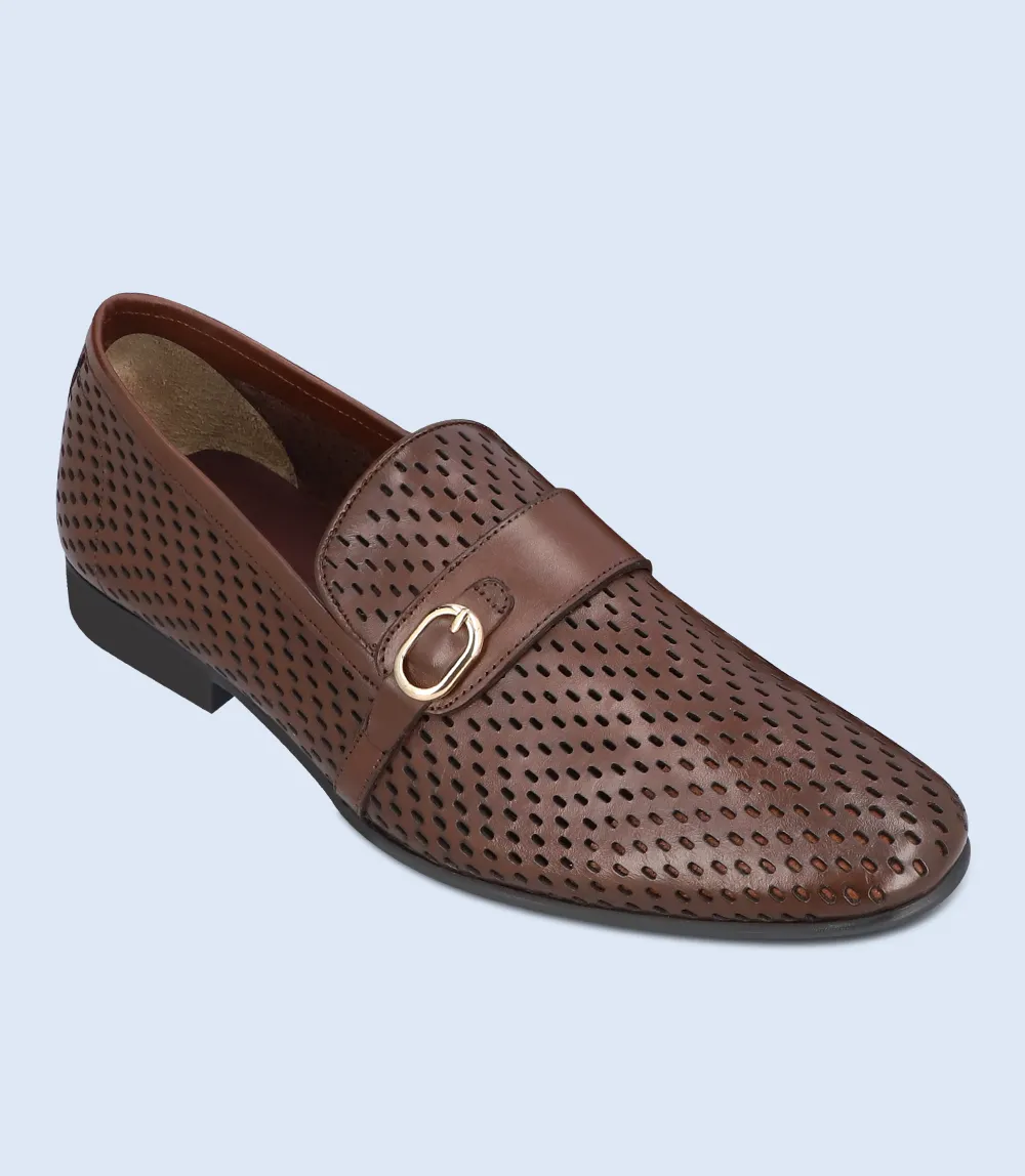 BM5611-BROWN-Men Slip On