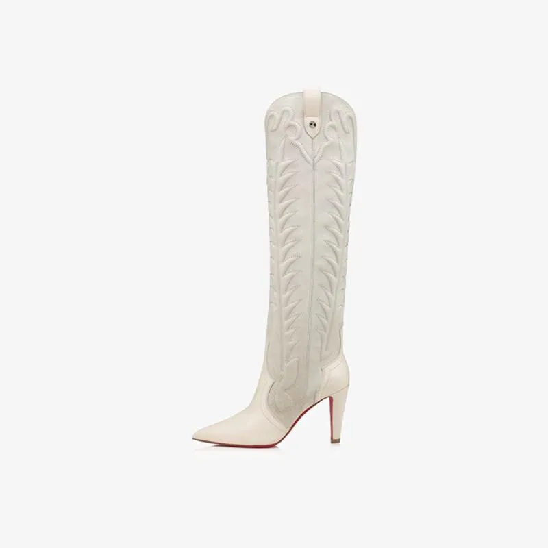 Classic Cowboy High Boots
