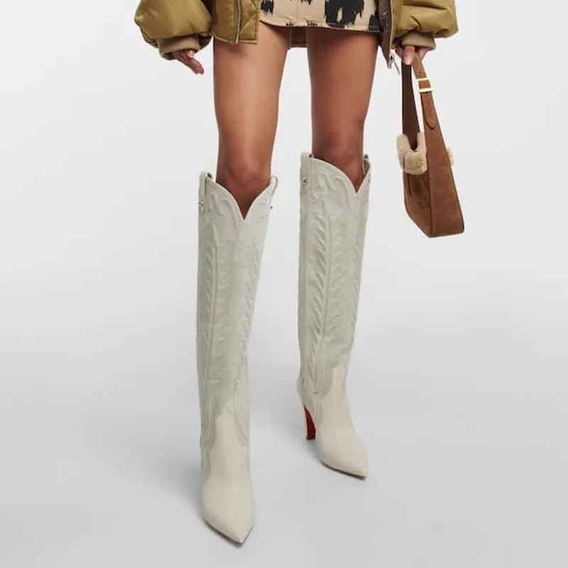 Classic Cowboy High Boots
