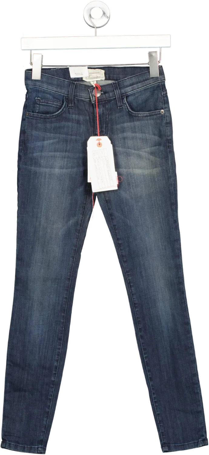 Current/Elliott Blue The Stiletto Jeans BNWT W24