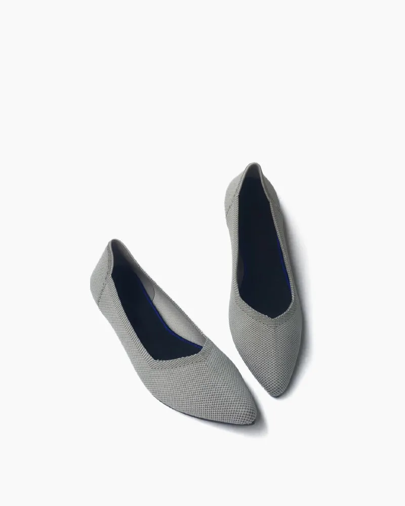 Eco-friendly Pointed Toe Ballet Flats（BotaniBound）