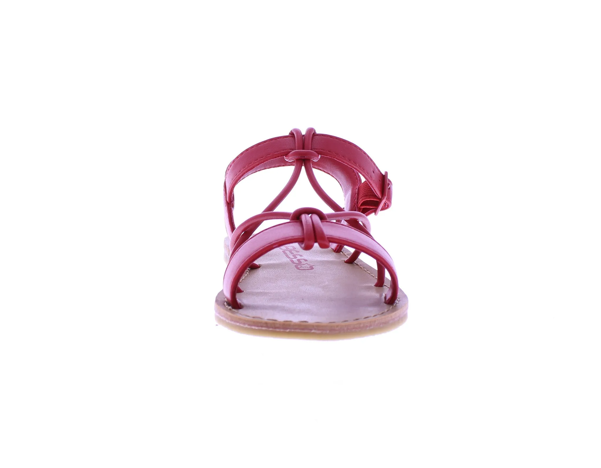 Girls Faux Leather Sandal