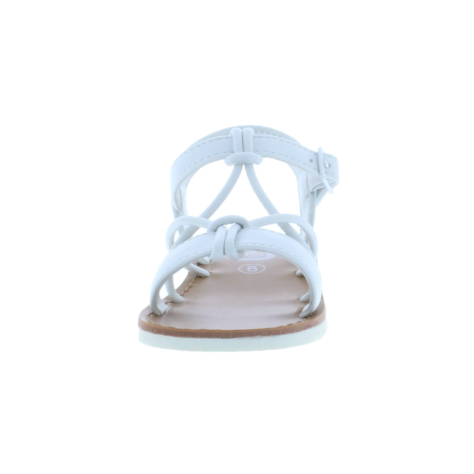 Girls Faux Leather Sandal