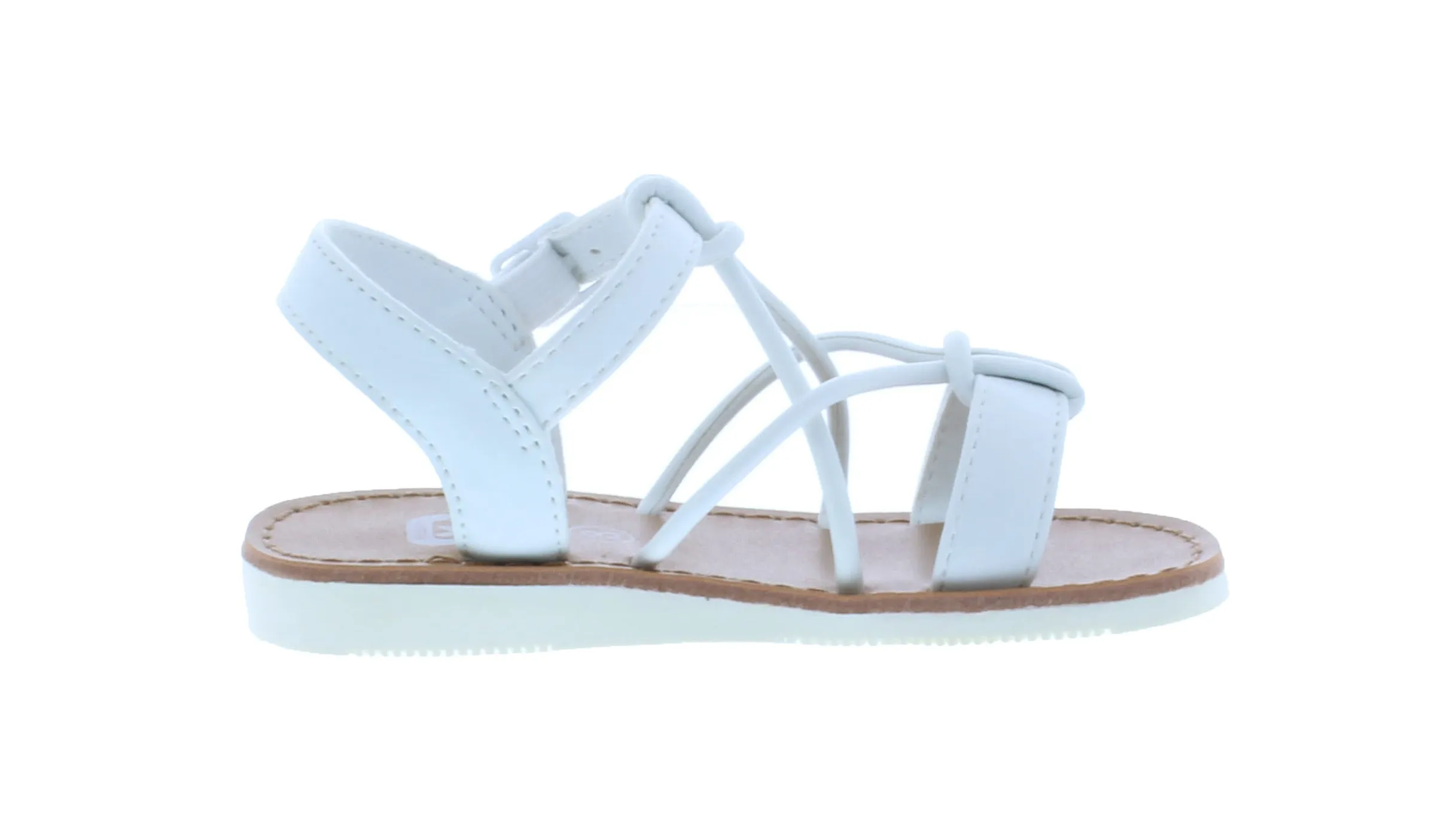 Girls Faux Leather Sandal