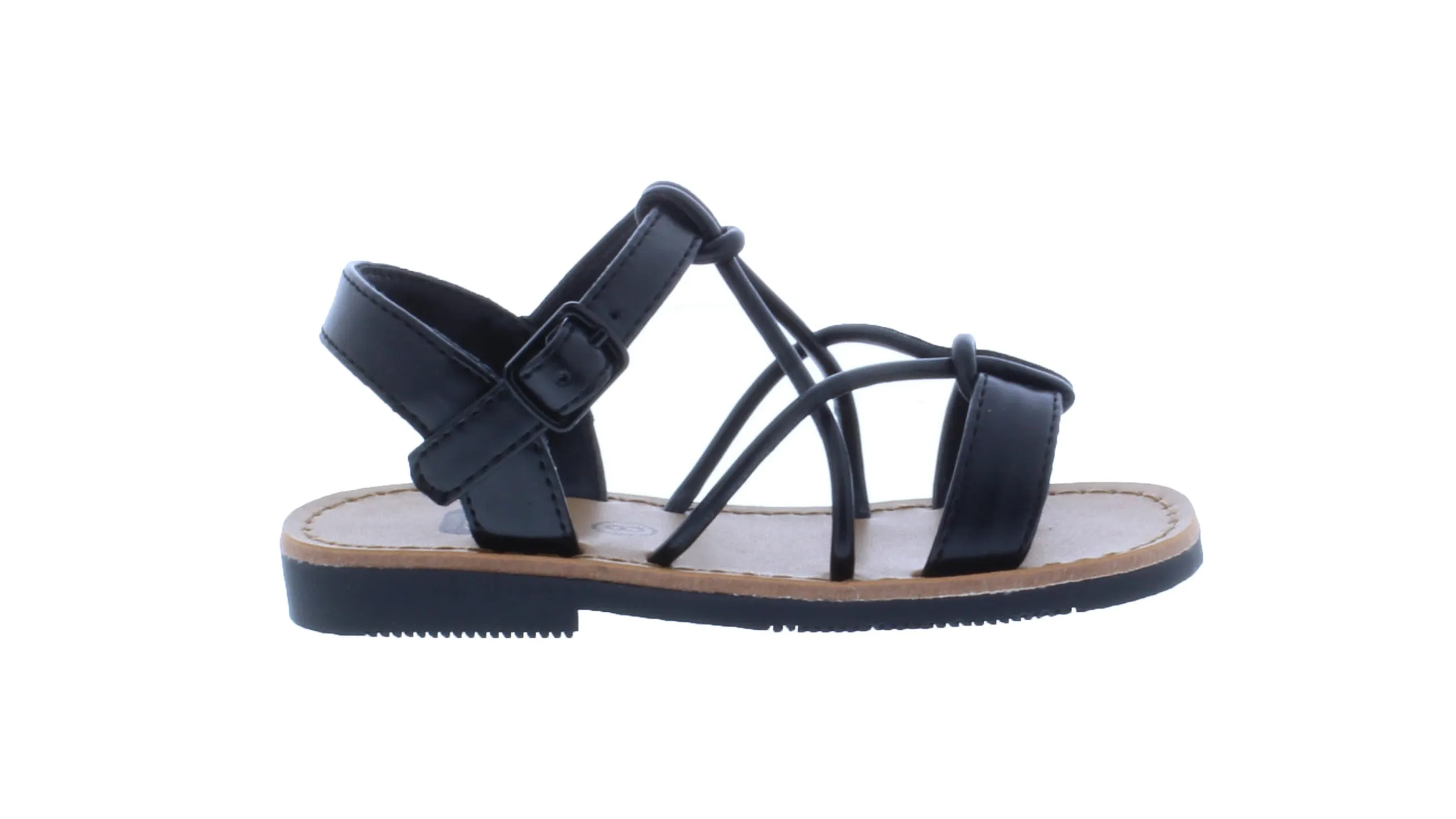 Girls Faux Leather Sandal