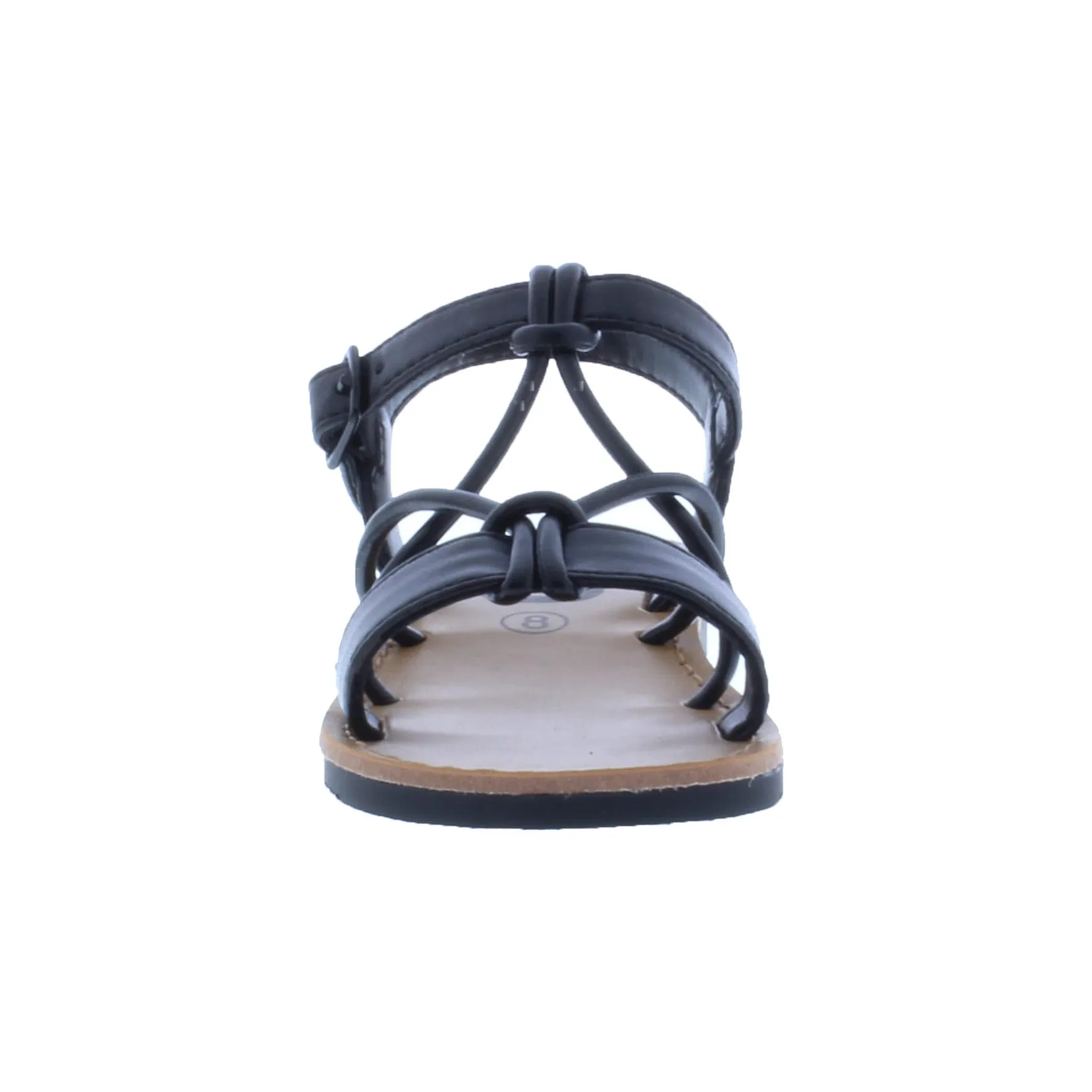 Girls Faux Leather Sandal