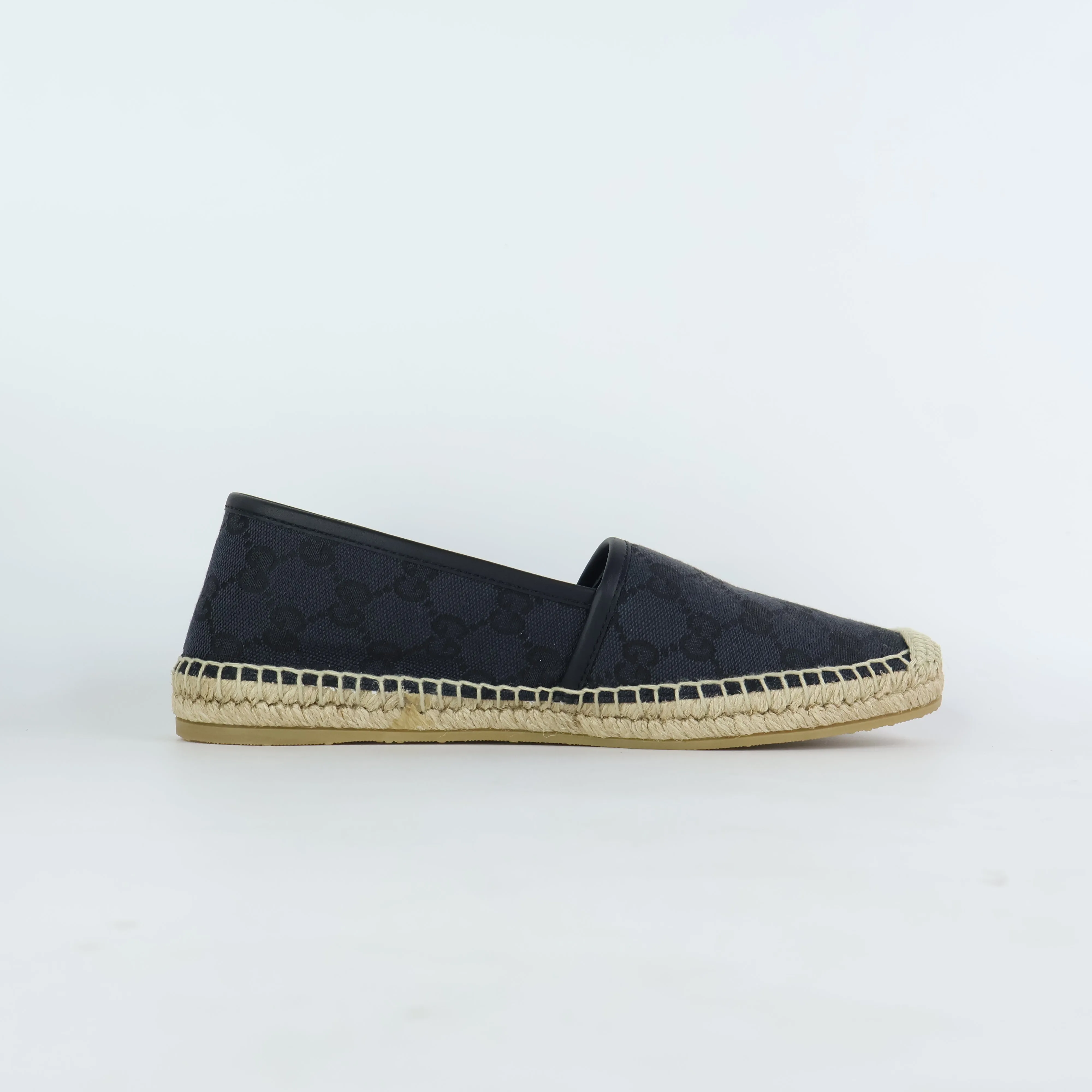 Gucci Canvas Espadrille Black 37