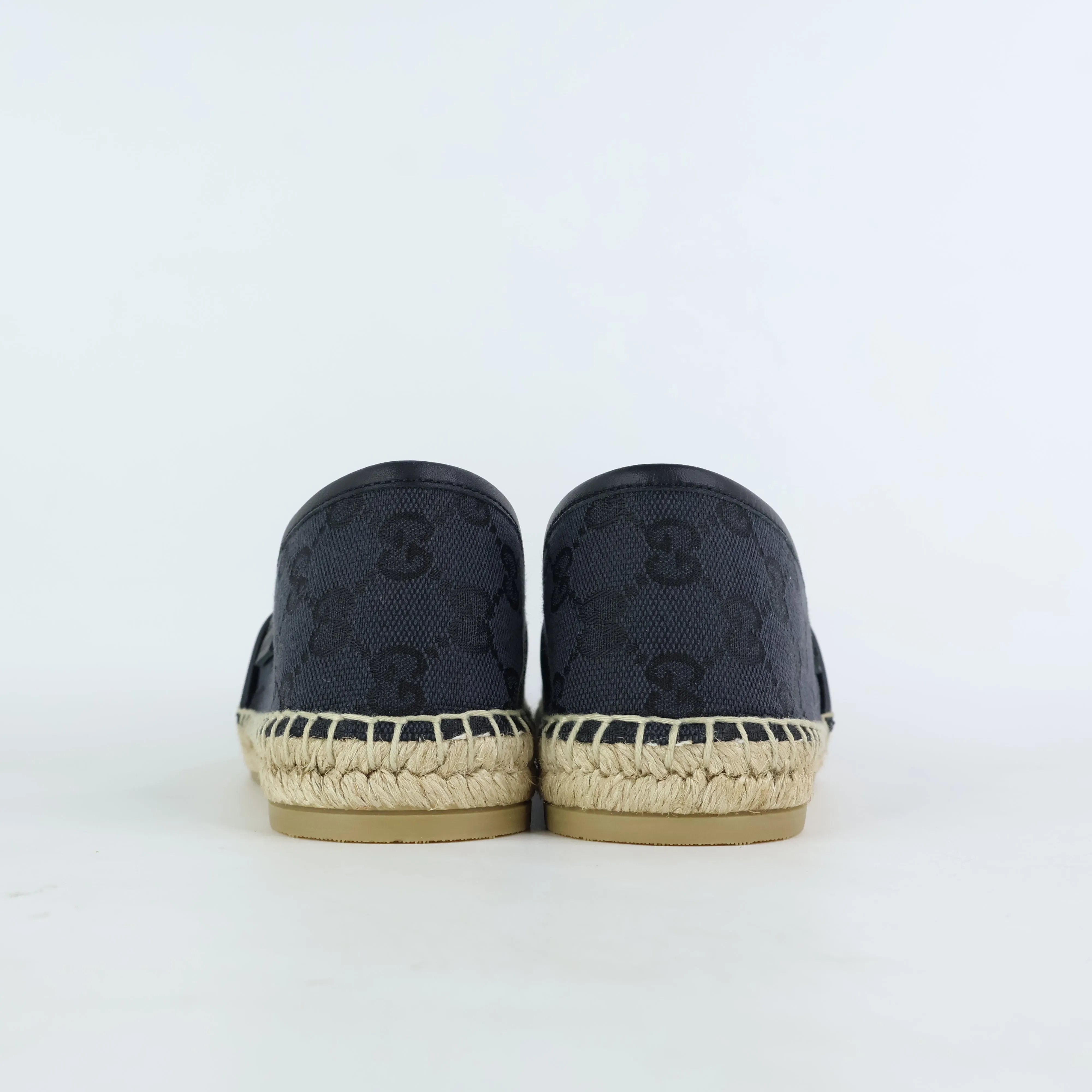 Gucci Canvas Espadrille Black 37