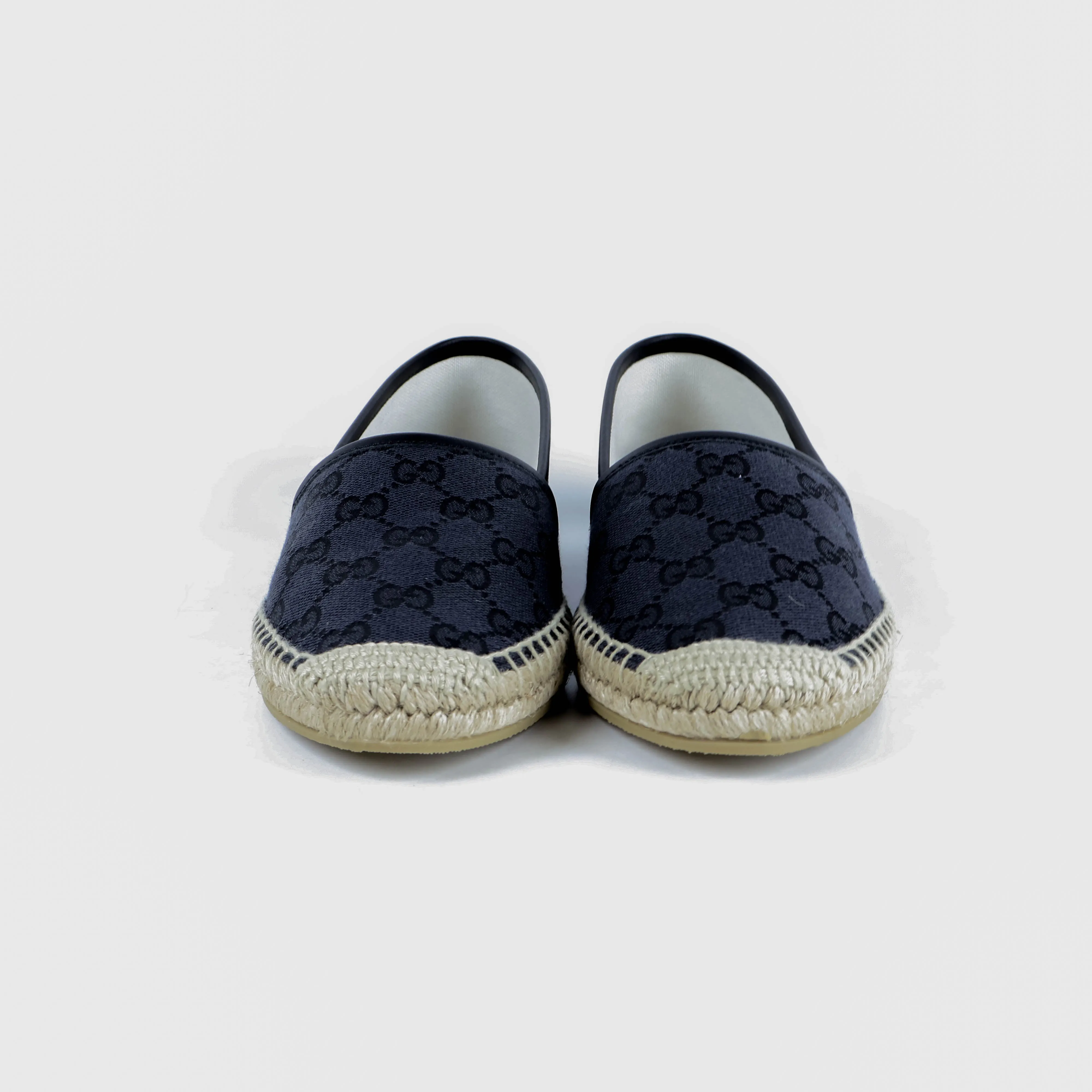 Gucci Canvas Espadrille Black 37