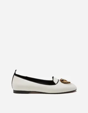 Heart Logo Devotion Flats