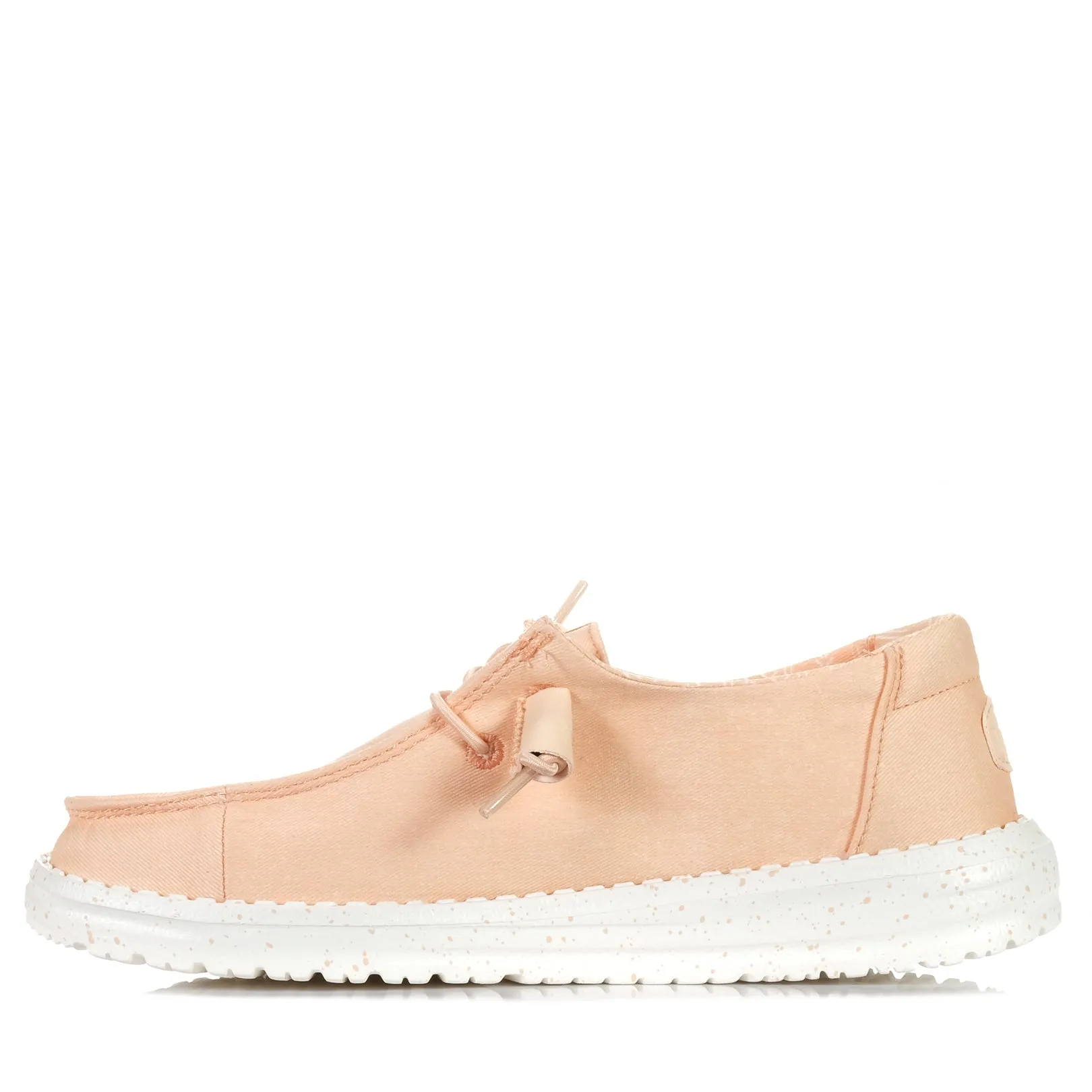 Hey Dude Womens Wendy Stretch Canvas Peach