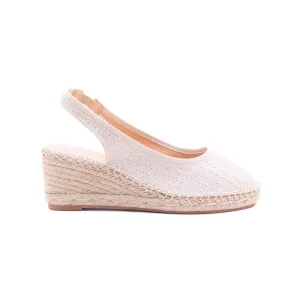 Imelda Light Gold Espadrilles