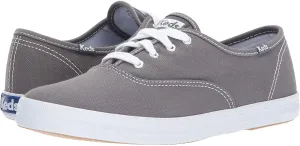 Keds Women's Champion Original Canvas Lace-Up Sneaker-DARK GREY (DARK GREY, 9.5)