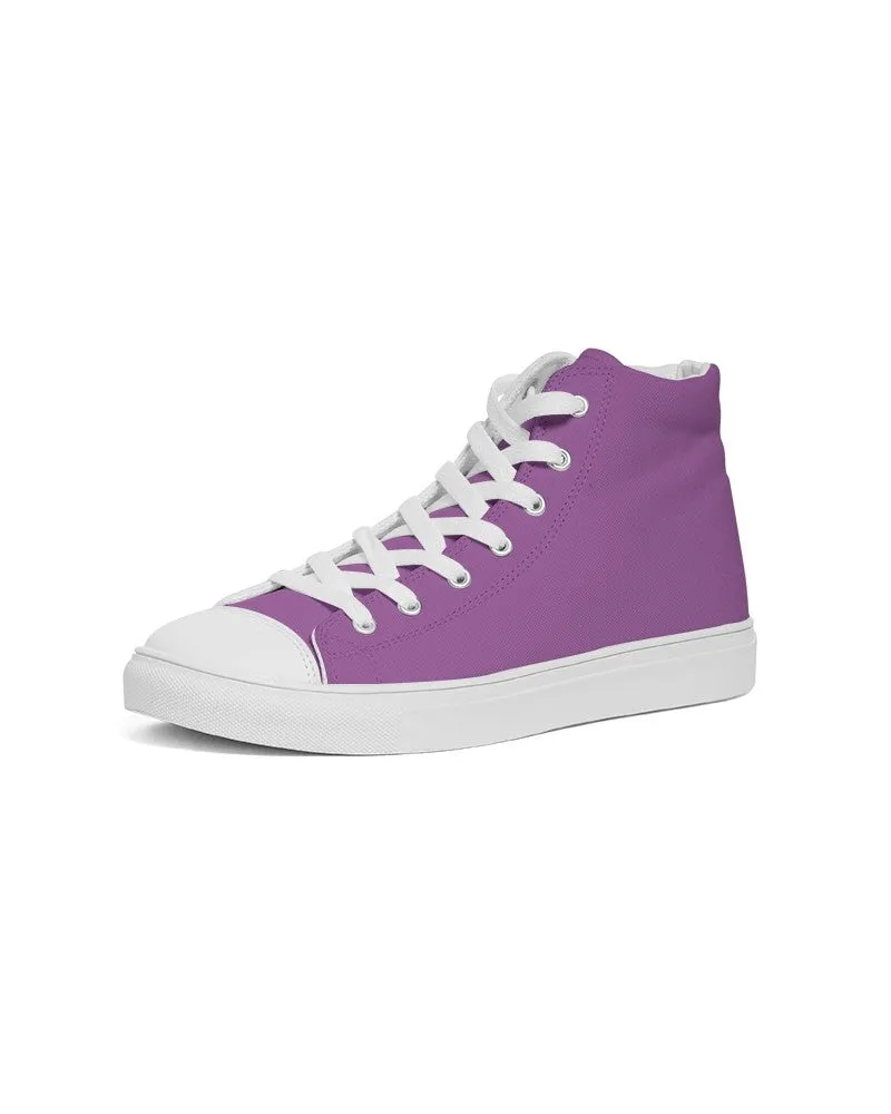 Midtone Purple High-Top Canvas Sneakers | Men's | C40M80Y0K0
