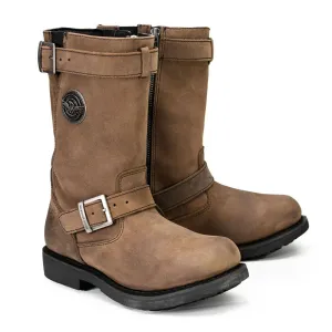 Milwaukee Leather MBL9354 Women's Brown 11-Inch Classic Engineer