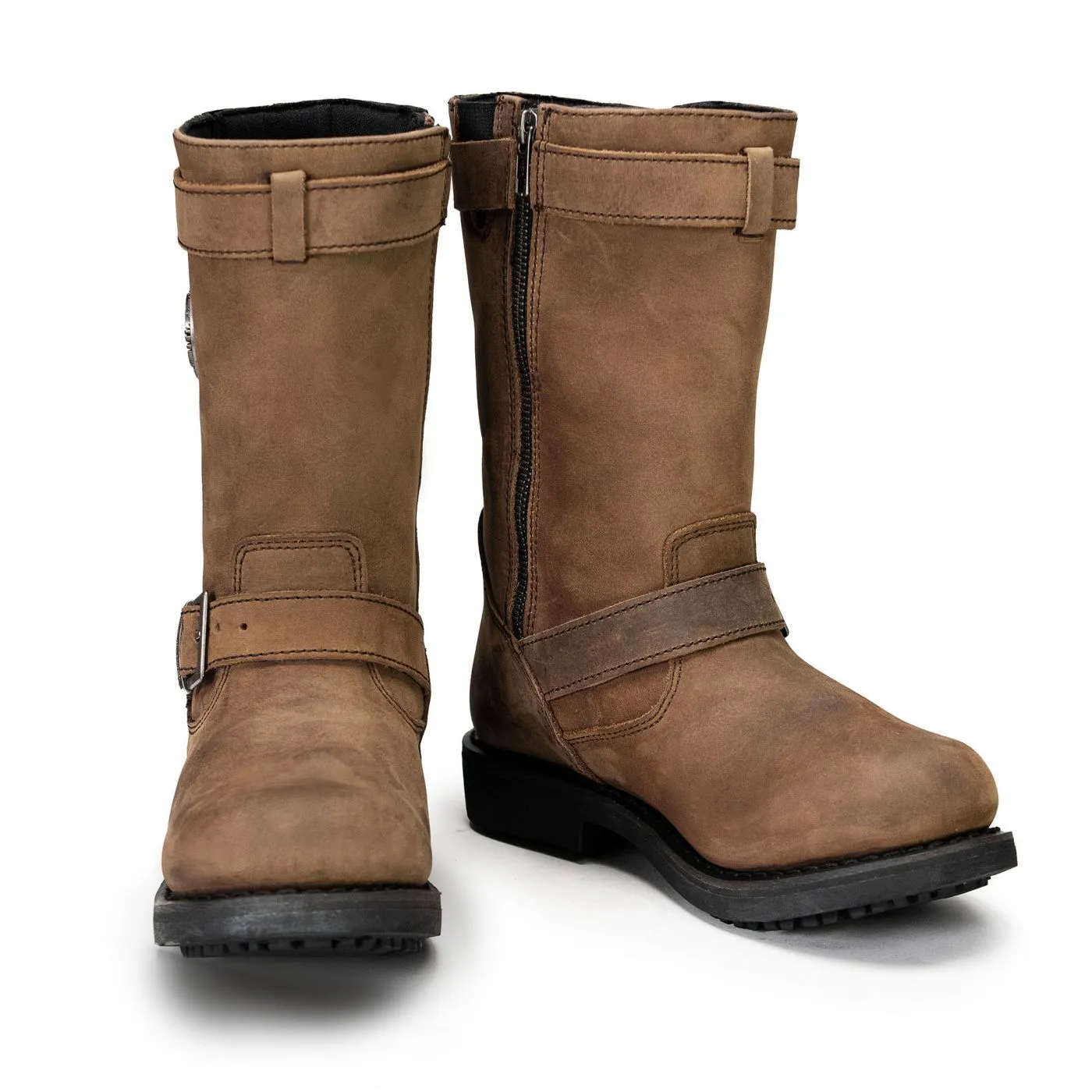 Milwaukee Leather MBL9354 Women's Brown 11-Inch Classic Engineer