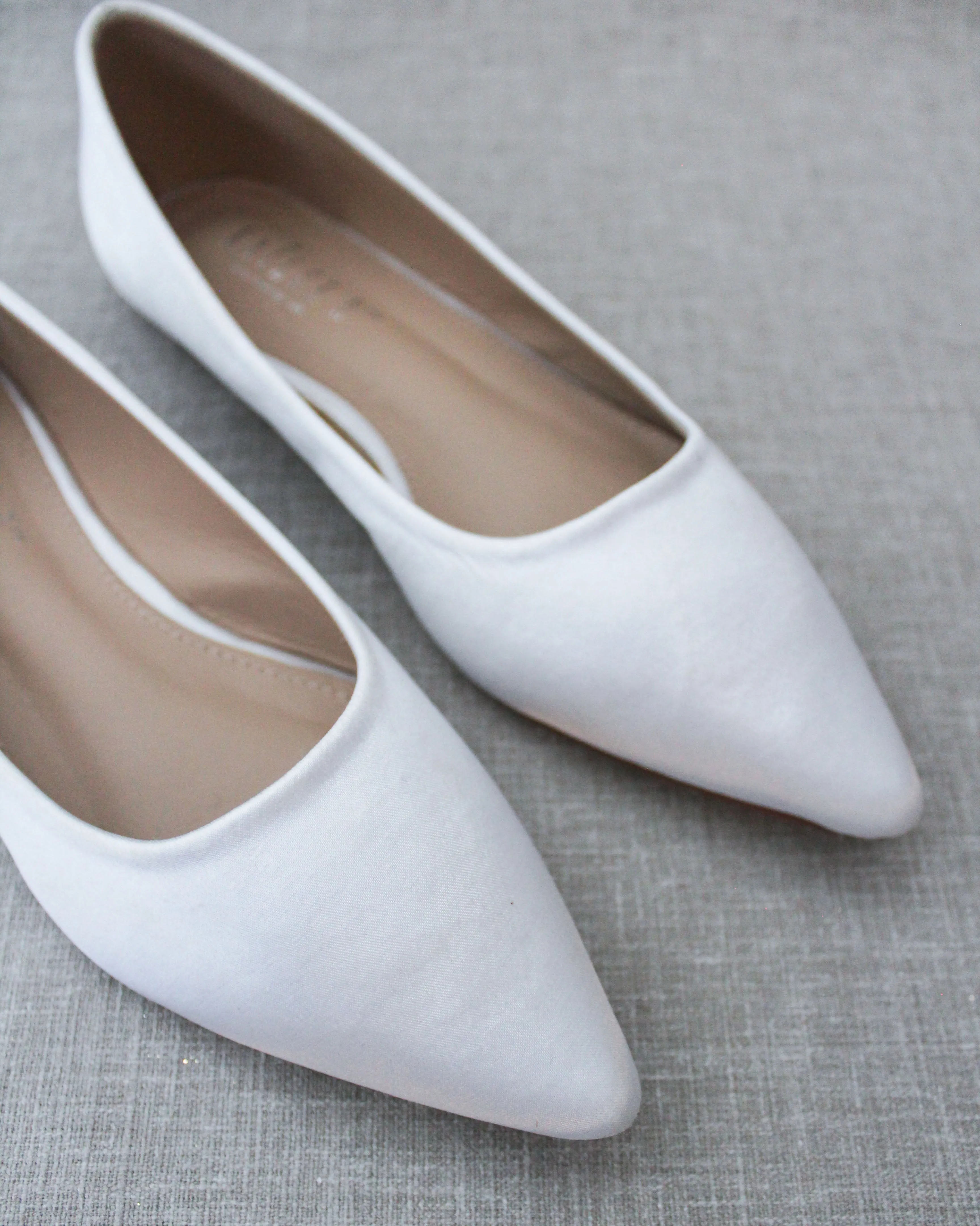 Pointy Toe Wedding Flats