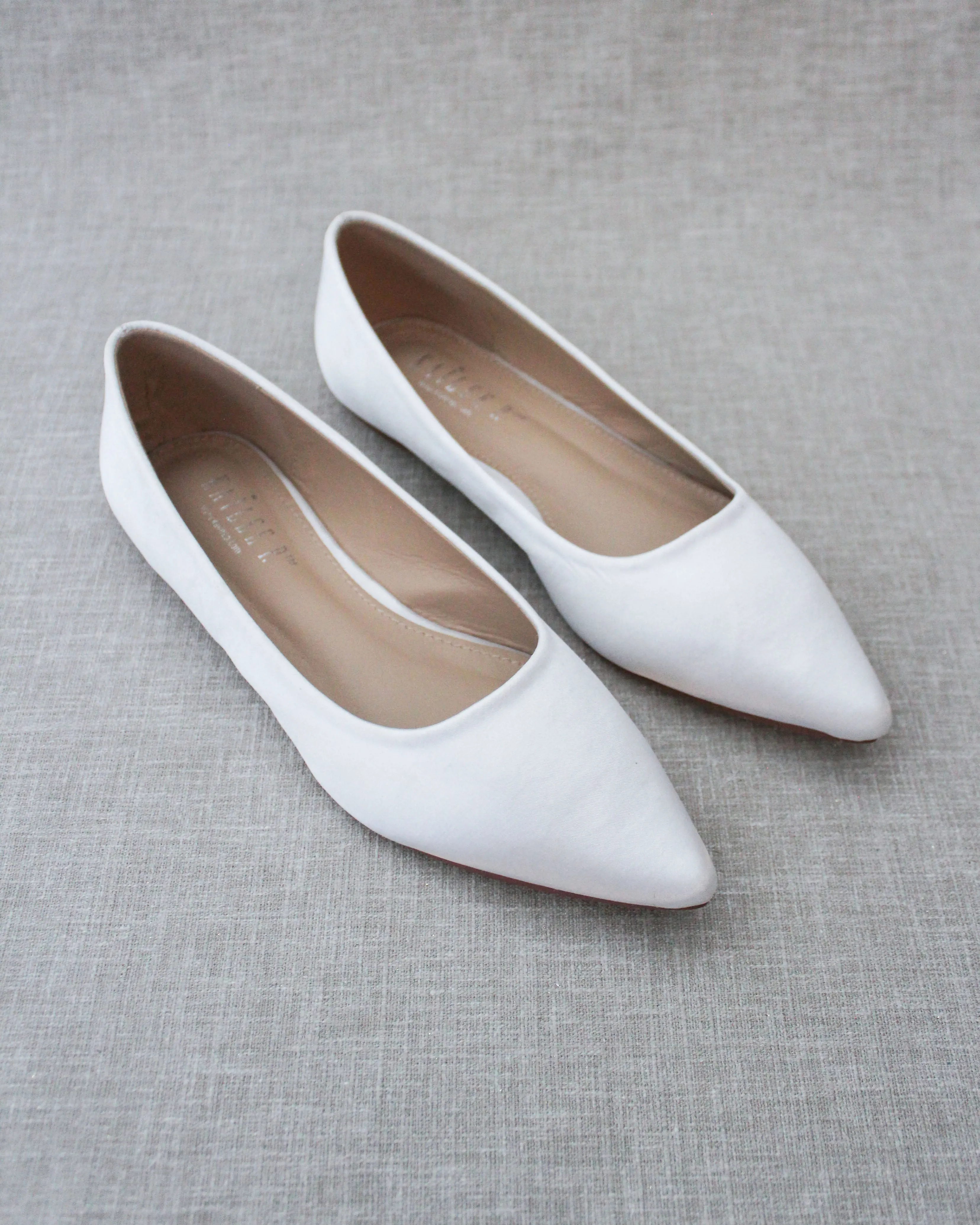 Pointy Toe Wedding Flats