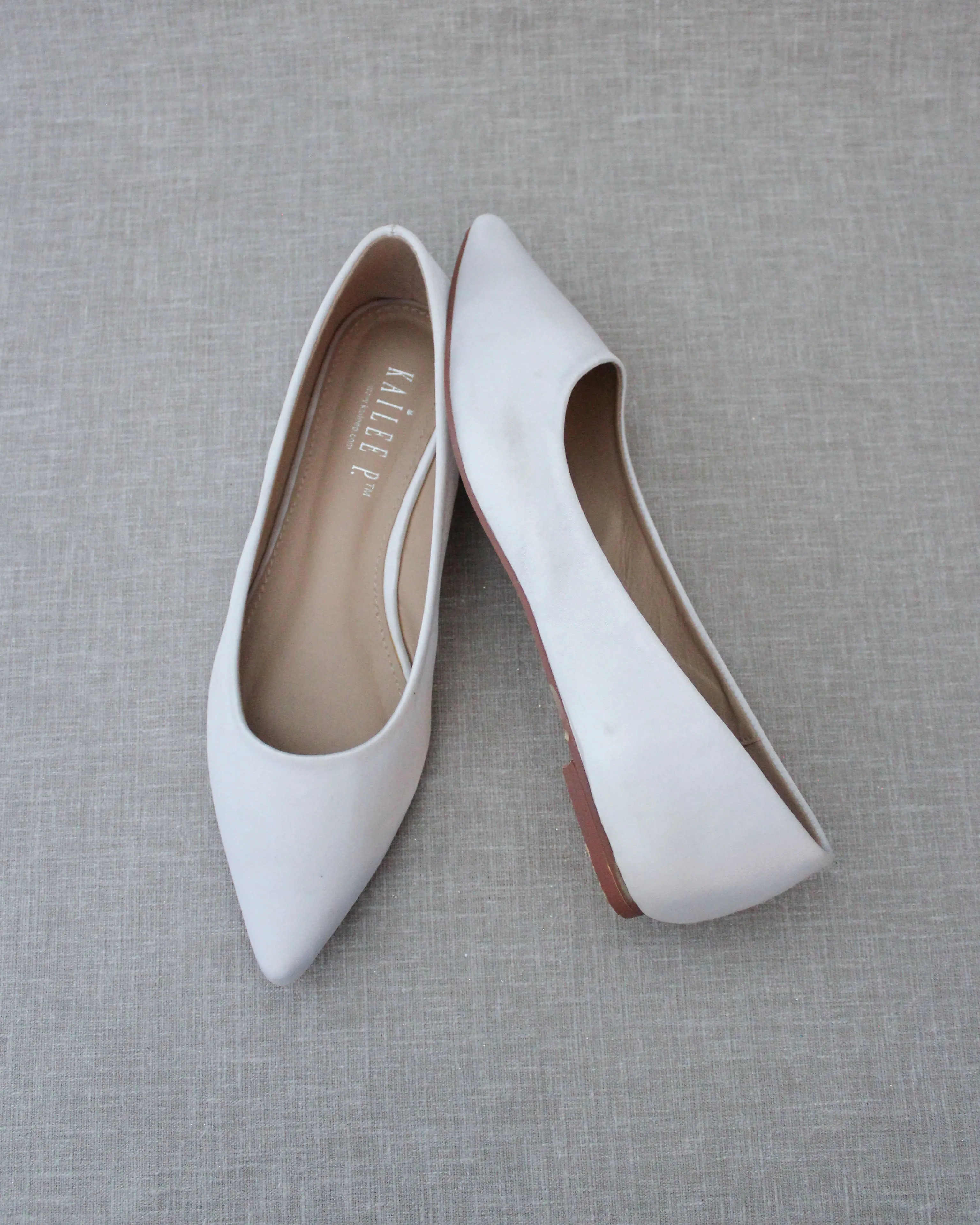 Pointy Toe Wedding Flats