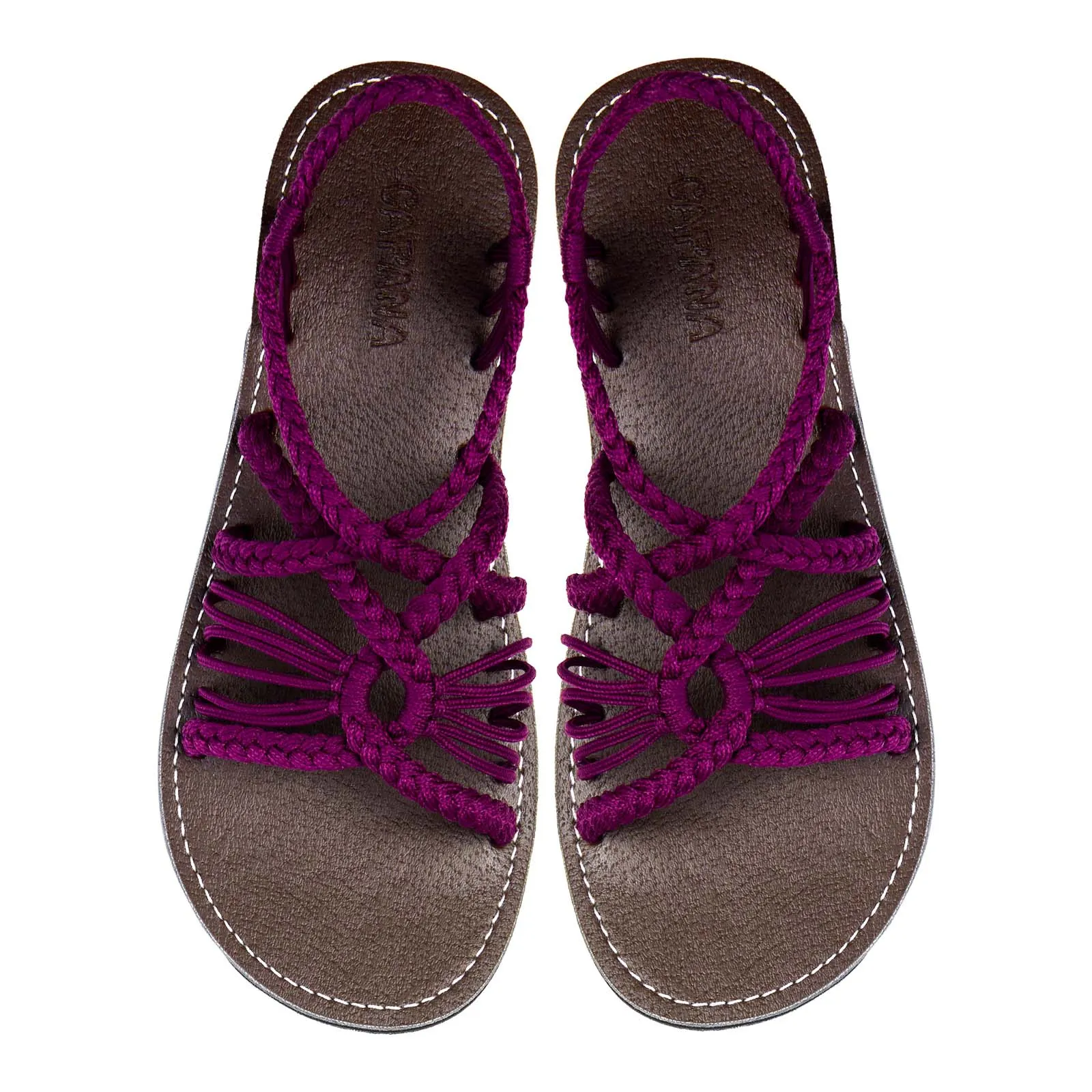 Relax - African Violet Rope Sandals
