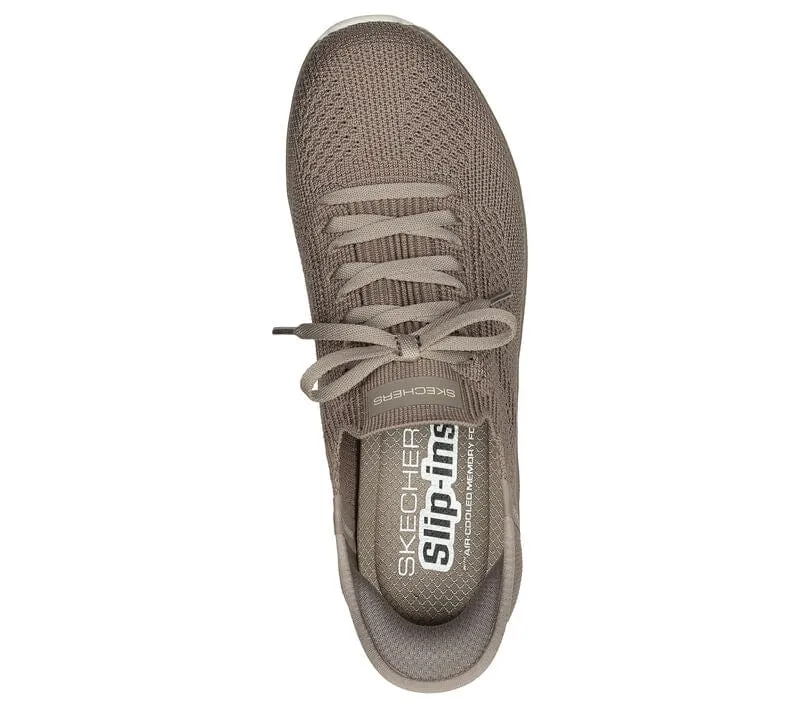 Skechers Women's Virtue Divinity Sneakers- Taupe