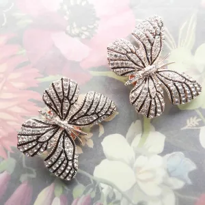 Sparkly Butterfly Clips for Shoes