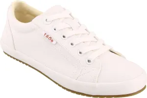 Taos Women's Star Canvas Sneakers- White