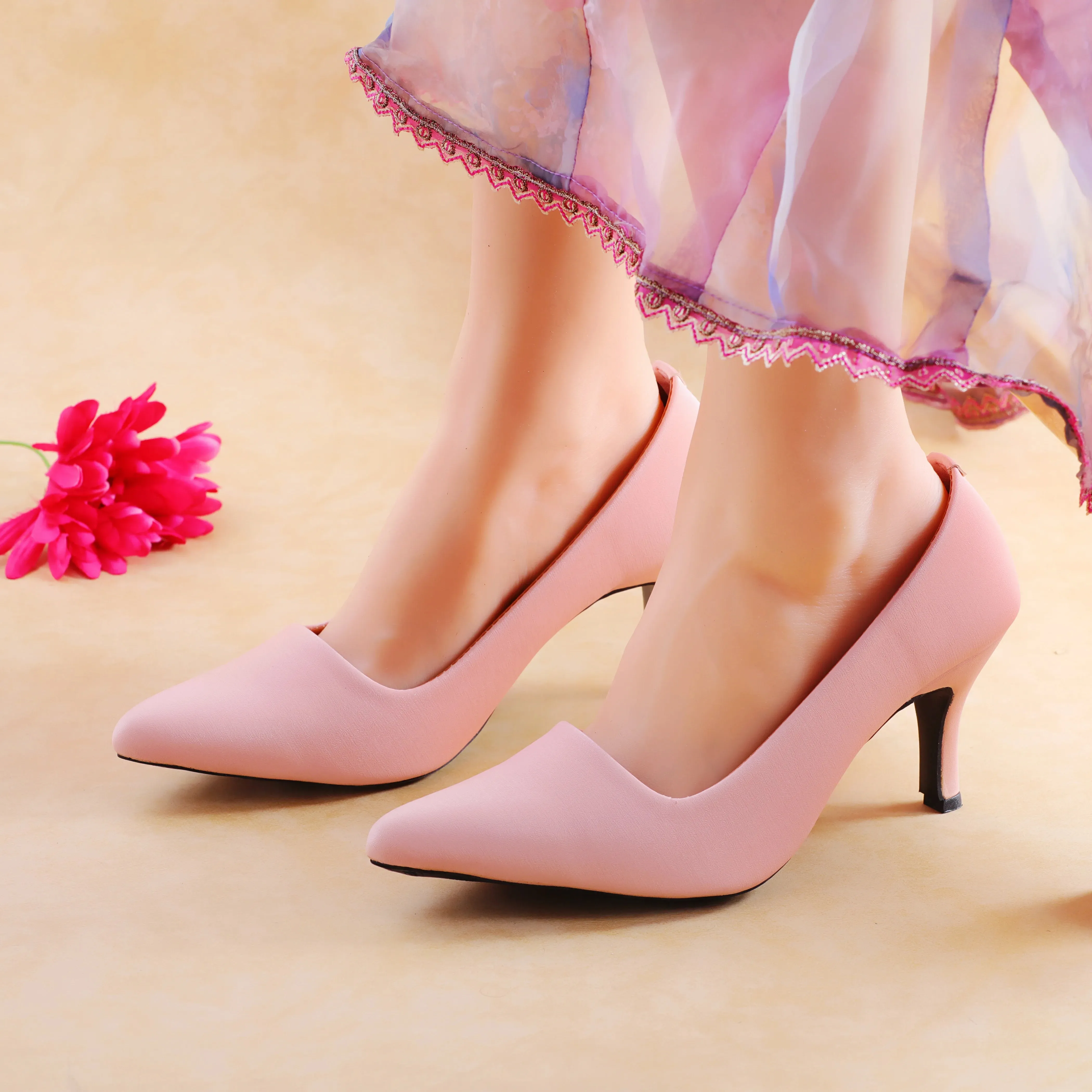 Torres Pink women stiletto heels
