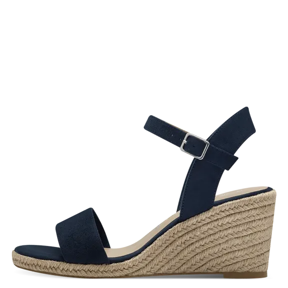 Wedge Sandal - Navy