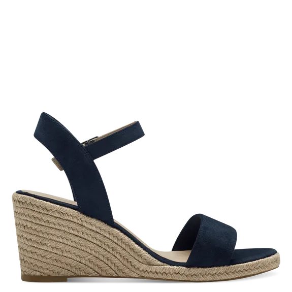 Wedge Sandal - Navy