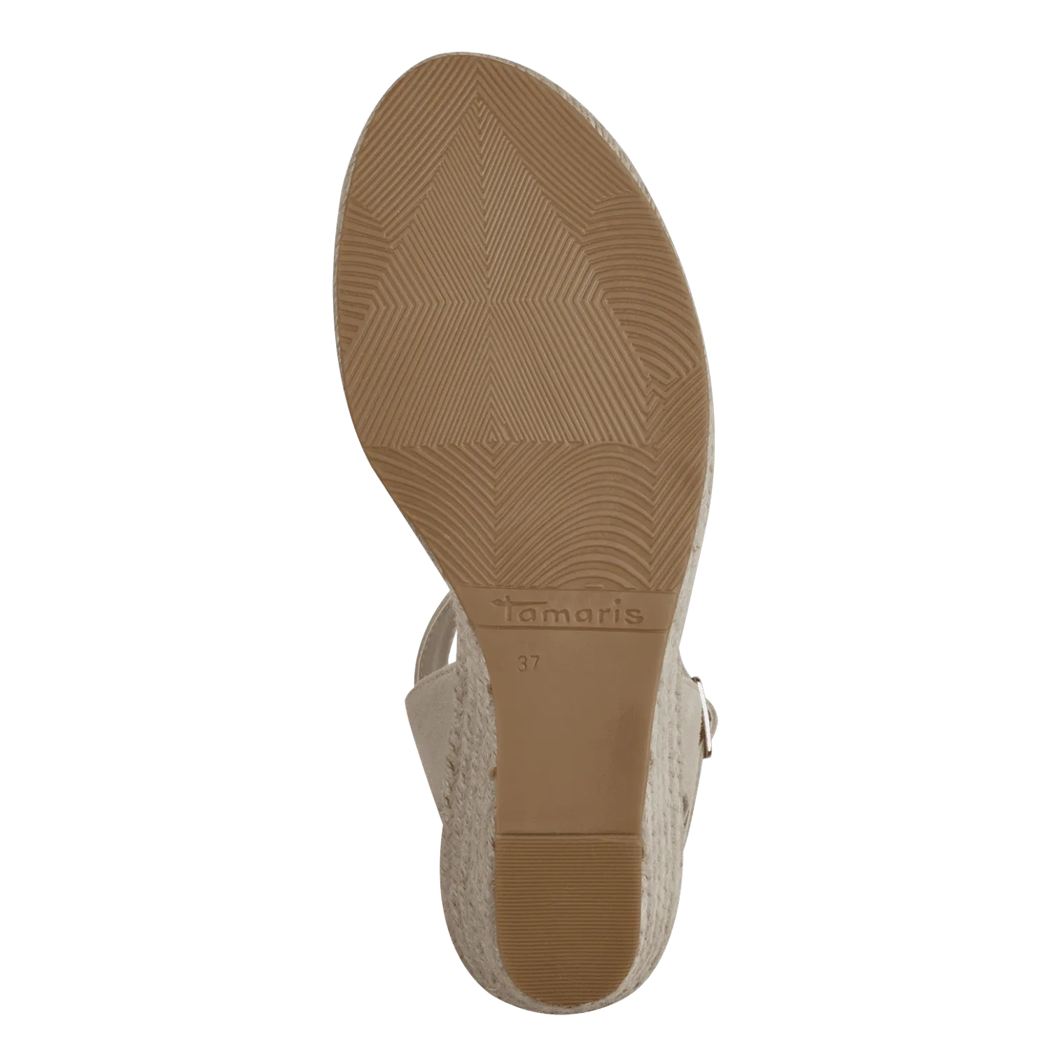 Wedge Sandal - Nude
