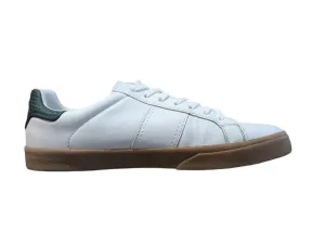 Zara Chunky Sole Men's Sneakers - White with Green Back