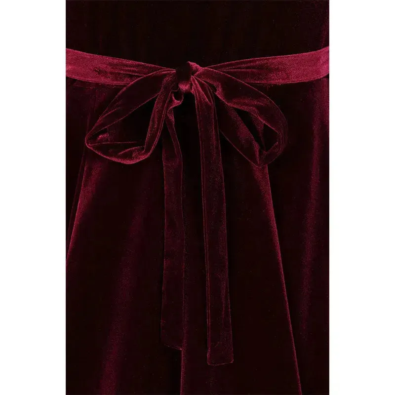 Zelda Dress - Red Velvet